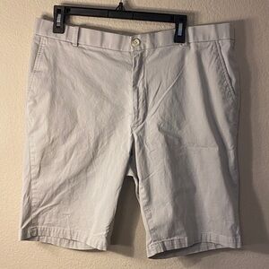 Perry Ellis Light Tan Flat Front Shorts